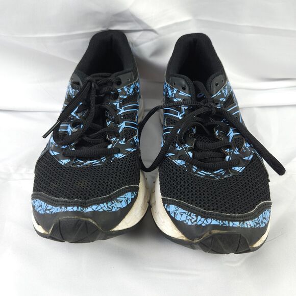 Asics Gel Excite 4 Women's Size 9 Black Running Shoes Lace Up Low Top Sneakers - Picture 1 of 10